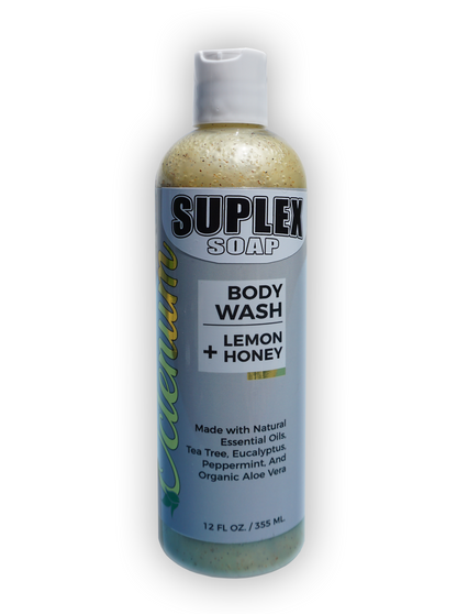 Suplex Soap Body Wash (Lemon +Honey) 12 oz.